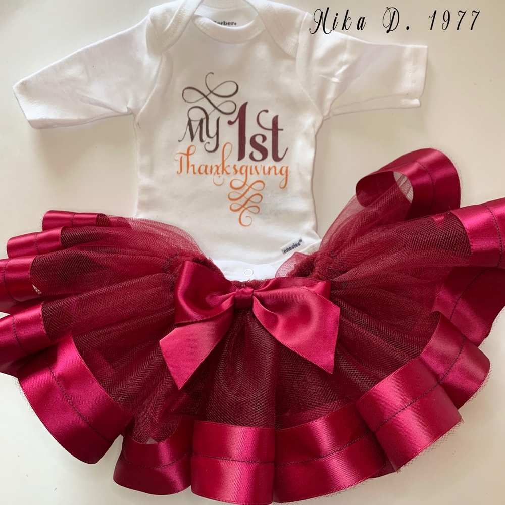 My First Thanksgiving Outfit